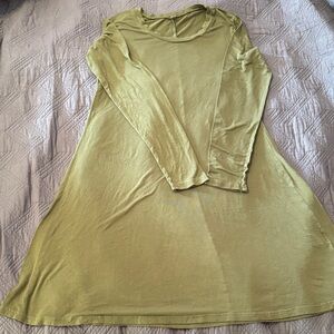 Green Long Sleeve Dress